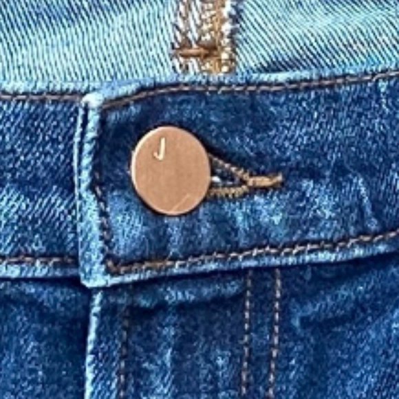 J Brand Ellis Villain Distressed Ripped Women's Denim Jeans with raw hem-size 26 - Picture 8 of 16